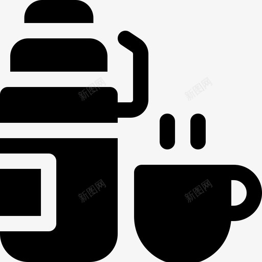 保温瓶丛林32装满svg_新图网 https://ixintu.com 保温瓶 丛林 装满