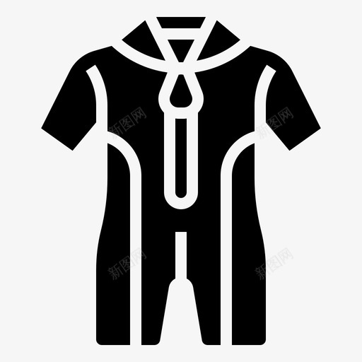 潜水服身体潜水svg_新图网 https://ixintu.com 潜水 潜水服 身体 保护 游泳 元素 雕文 000011