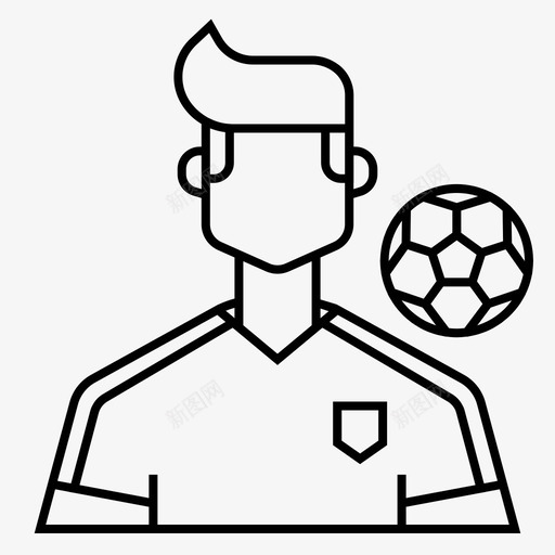 足球阿凡达体育svg_新图网 https://ixintu.com 足球 体育 阿凡 头像