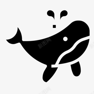 鲸鱼动物动物王国图标