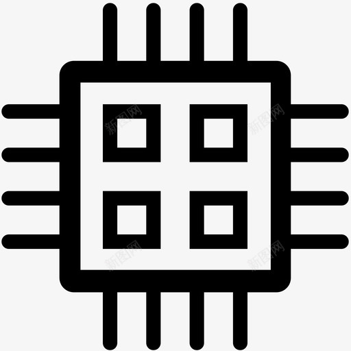 circuitsvg_新图网 https://ixintu.com circuit 电板 单色
