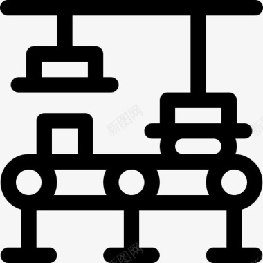 压力机批量生产38线性图标