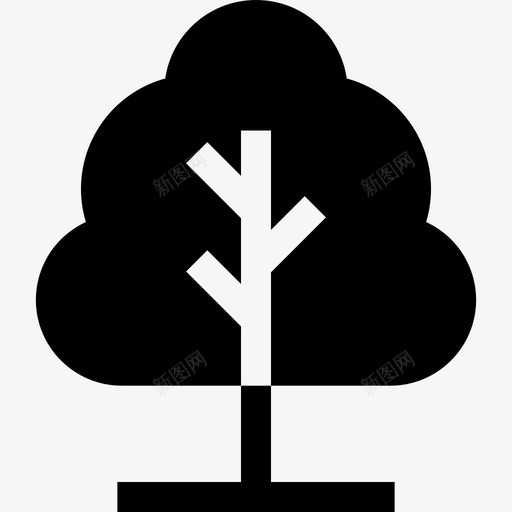 树自然155填充svg_新图网 https://ixintu.com 自然 填充