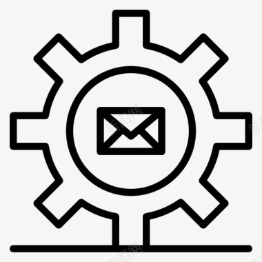 设置电子邮件装备图标