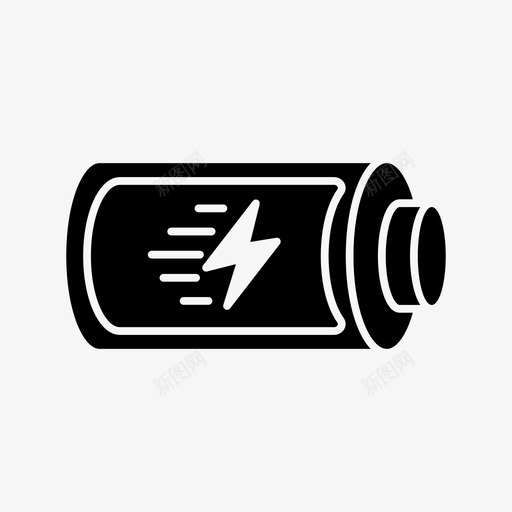 快速充电电池充电svg_新图网 https://ixintu.com 充电 快速 电池 计算机 接口 图示