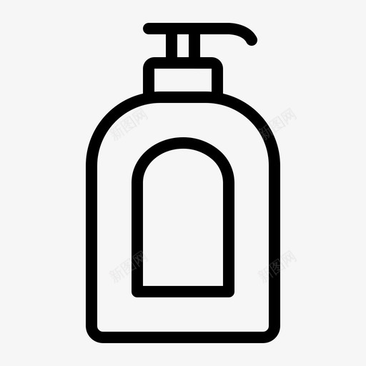 液体肥皂浴室清洁svg_新图网 https://ixintu.com 液体 肥皂 浴室 清洁 洗手