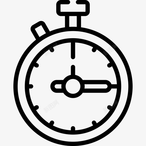 定时器在家工作67线性svg_新图网 https://ixintu.com 定时器 在家 工作 线性