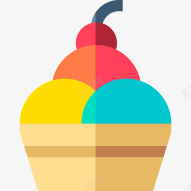 冰淇淋夏季179平图标