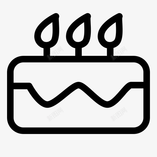 蛋糕面包房生日蛋糕svg_新图网 https://ixintu.com 蛋糕 面包房 生日蛋糕 蜡烛 庆祝 美味 随机 设计 1卷