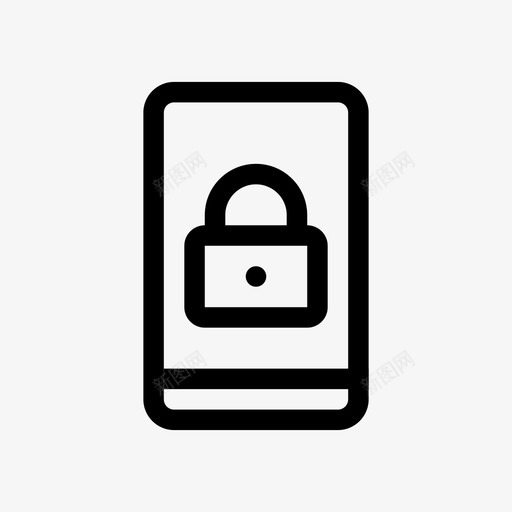 锁定电话访问密码svg_新图网 https://ixintu.com 电话 锁定 访问 密码 隐私 安全 设备