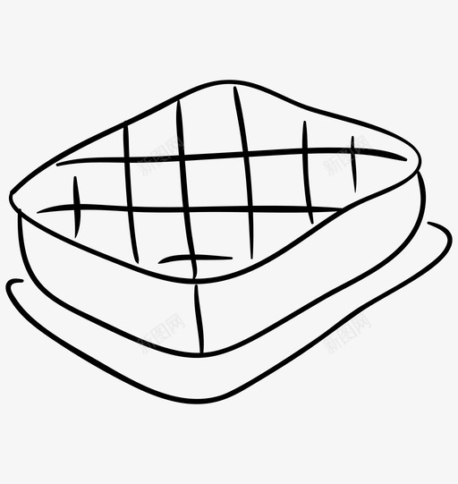 烤肉烤肉牛排菲律宾食物svg_新图网 https://ixintu.com 烤肉 食物 牛排 菲律宾 肉排 饮料 集合 轮廓 向量 图标
