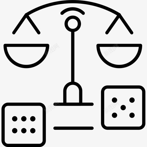 平衡权威商业svg_新图网 https://ixintu.com 商业 平衡 权威 骰子 游戏 管理