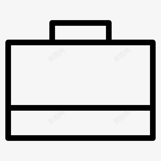 手提箱公文包公事包svg_新图网 https://ixintu.com 手提箱 公文包 公事包