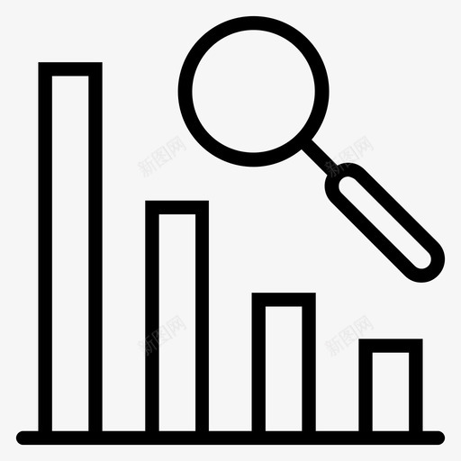 分析条形图投资svg_新图网 https://ixintu.com 投资 分析 条形图 研究 统计 20个 线图 图标