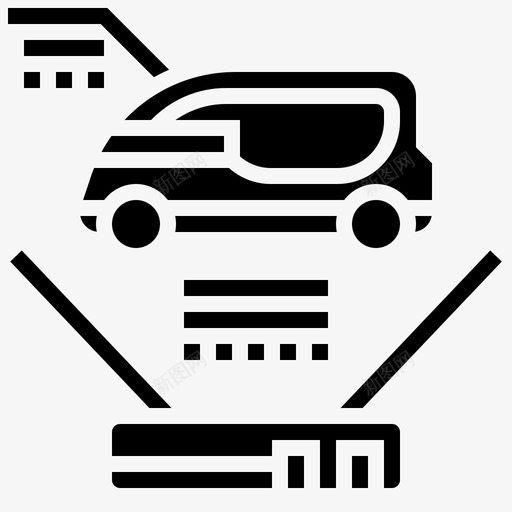 人工智能自动化汽车svg_新图网 https://ixintu.com 人工智能 自动化 汽车 司机 电动车