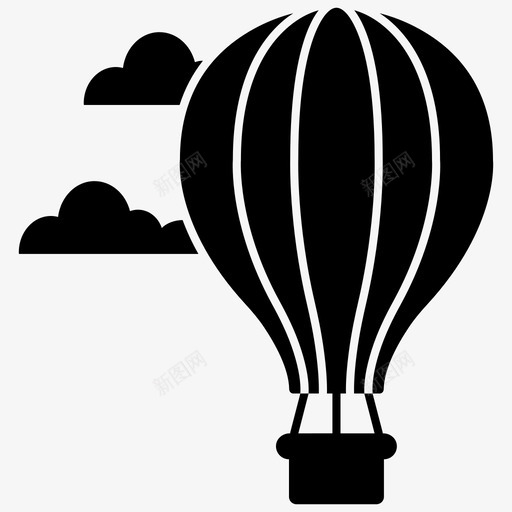 热气球飞艇阻塞气球svg_新图网 https://ixintu.com 气球 热气球 飞艇 阻塞 火气 气象 旅游 酒店 线图 图标