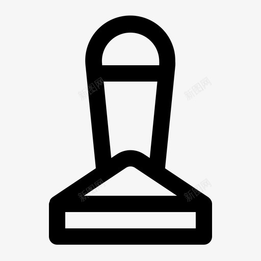 打夯机咖啡浓缩咖啡svg_新图网 https://ixintu.com 咖啡 工具 打夯机 浓缩 比蒂 生产线
