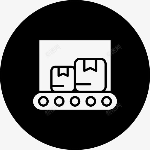 包装物流包裹svg_新图网 https://ixintu.com 运输 包装 物流 包裹 交付