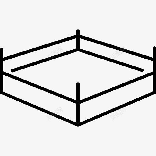 拳击场格斗比赛svg_新图网 https://ixintu.com 拳击 格斗 运动 比赛