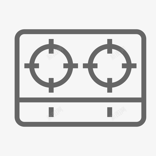 电磁炉svg_新图网 https://ixintu.com 电磁炉