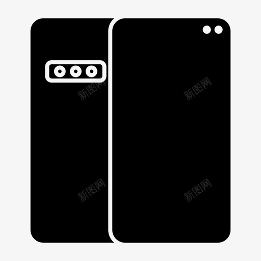 gadgetgadgedmobilesvg_新图网 https://ixintu.com gadget gadged mobile 三星 galaxy s10 图标 glyph