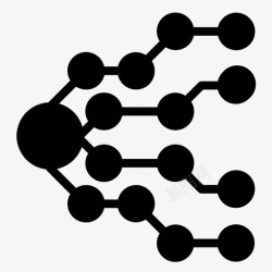 超级连接网络与科学连接枢纽高清图片