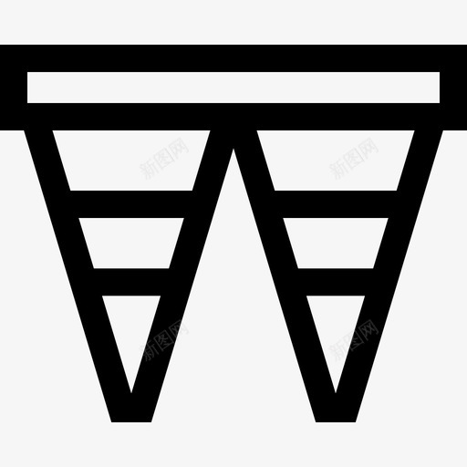 GarlandReggae47线性svg_新图网 https://ixintu.com Garland Reggae 线性