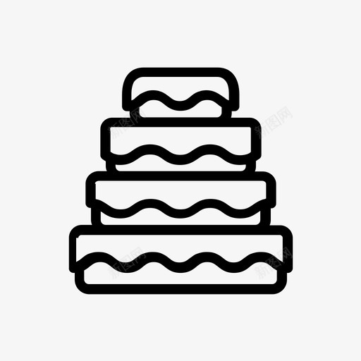 大蛋糕生日庆祝svg_新图网 https://ixintu.com 蛋糕 生日 庆祝 聚会 婚礼