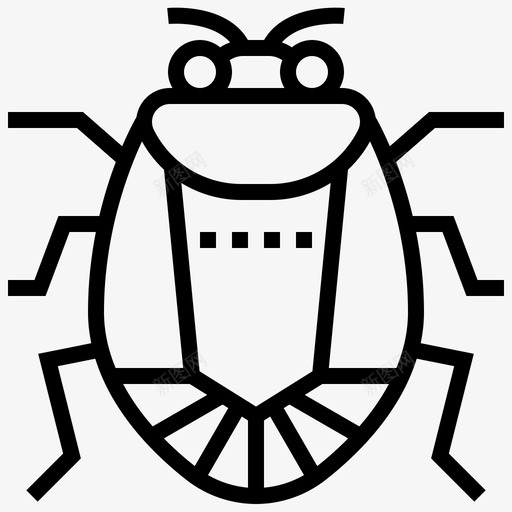 虫节肢动物昆虫svg_新图网 https://ixintu.com 昆虫 节肢动物 害虫 臭味
