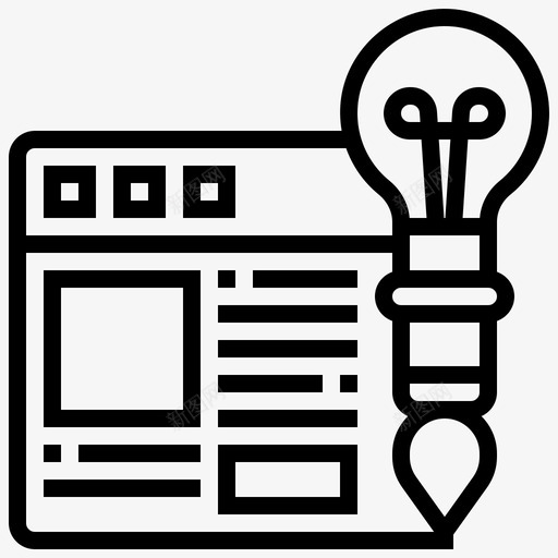 网页设计创意编辑svg_新图网 https://ixintu.com 网页设计 创意 编辑 界面 设计 思路