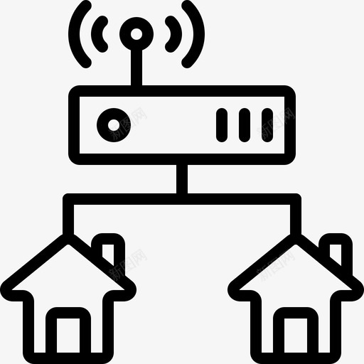 路由器到家庭wifi热点internetsvg_新图网 https://ixintu.com wifi 路由器 家庭 热点 internet 网络 无线 使用 线路