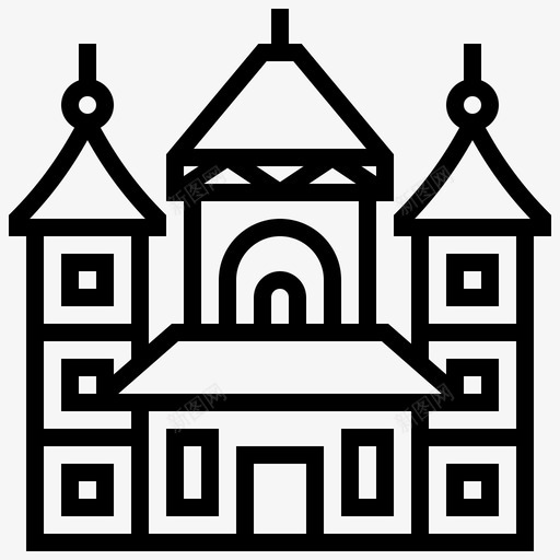 蒂米斯瓦拉建筑大教堂svg_新图网 https://ixintu.com 米斯 瓦拉 建筑 大教堂 东正教 罗马尼亚 兰德 马克