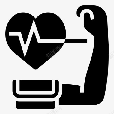 高血压心跳心脏图标