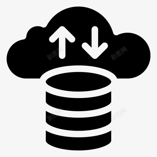 数据库云搜索引擎优化svg_新图网 https://ixintu.com 搜索引擎 优化 网络 数据库 网站