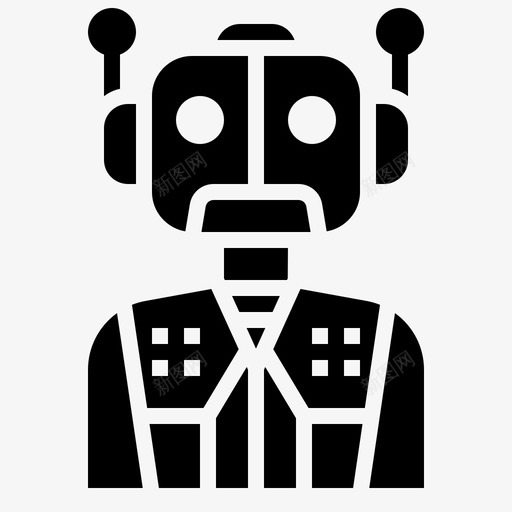 机器人人工未来主义svg_新图网 https://ixintu.com 机器人 人工 未来主义 创新 未来技术 雕文 0000065