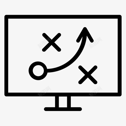 数字策略游戏计划用户体验svg_新图网 https://ixintu.com 数字 策略 用户 体验 游戏 计划 20个 验线 图标