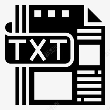 txt文件文档程序图标