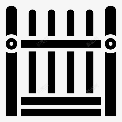 纠察障碍边界svg_新图网 https://ixintu.com 纠察 障碍 边界 围栏 大门 抗议 标志
