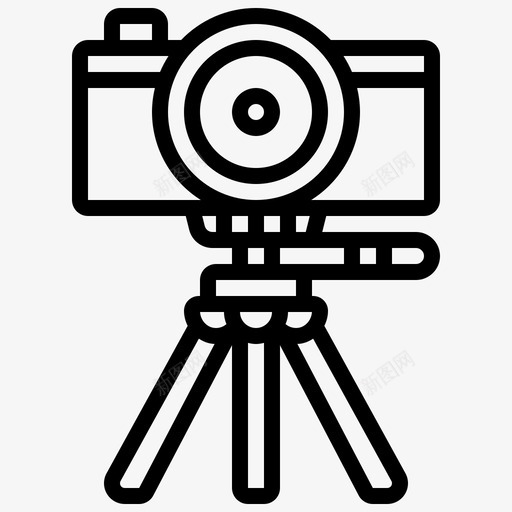 相机摄影图片svg_新图网 https://ixintu.com 相机 摄影 图片 专业 三脚架 霍比 系列