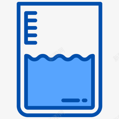 烧杯科学151蓝色图标