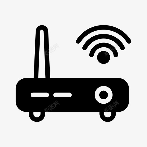 wifi路由器设备电子svg_新图网 https://ixintu.com wifi 路由器 设备 电子 internet creatype 电子设备 标志 标志符 符号