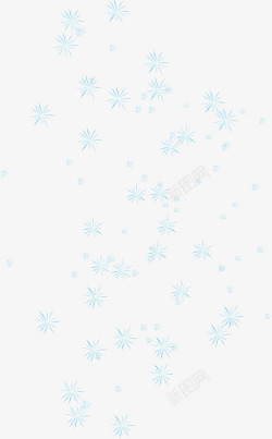 蓝色大片雪花装饰壁纸水水花水泡海底湖面相关素材