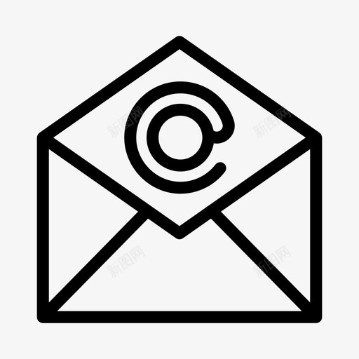 电子邮件收件箱市场营销svg_新图网 https://ixintu.com 搜索引擎 优化 电子邮件 收件箱 市场营销 消息 网络 数字 营销 字形
