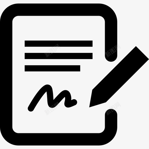 合同信息管理svg_新图网 https://ixintu.com 合同 信息管理