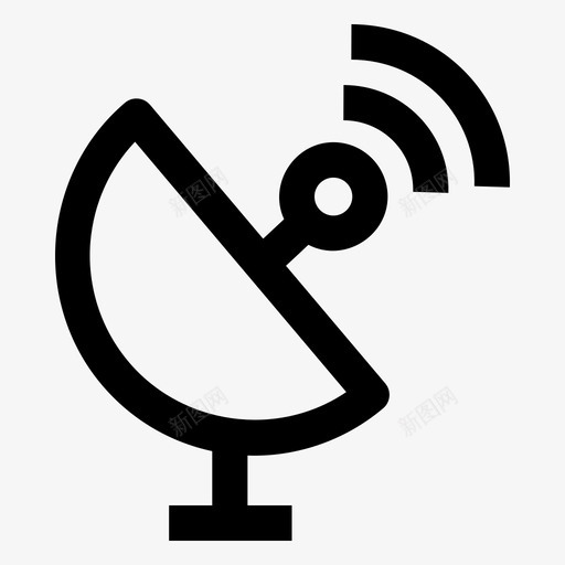 卫星通信数据传输wifisvg_新图网 https://ixintu.com 卫星通信 数据传输 wifi 无线 联网 基本 1笔 勾勒