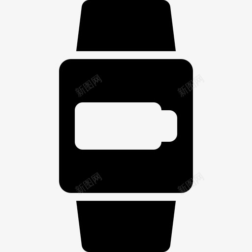 电池使用智能手表电能能量svg_新图网 https://ixintu.com 电池 使用 智能 手表 电能 能量 固体