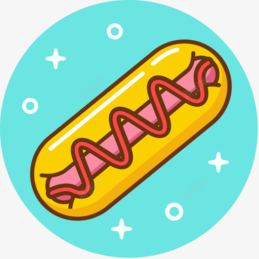 hotdogsvg_新图网 https://ixintu.com hotdog