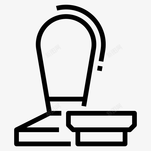 捣固器咖啡浓缩咖啡svg_新图网 https://ixintu.com 咖啡 捣固 浓缩 商店 工具