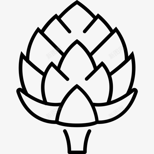 啤酒花植物学烹饪svg_新图网 https://ixintu.com 啤酒花 植物学 烹饪 食物 蔬菜