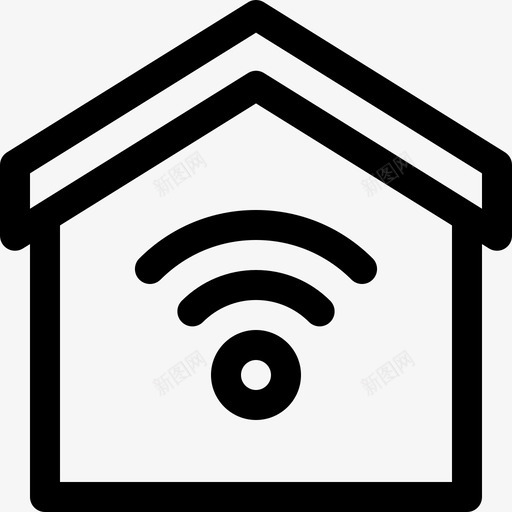 智能家居在家办公76线性svg_新图网 https://ixintu.com 智能家居 在家 办公 线性